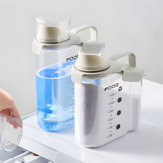 Plastic Food Container 2000 ml